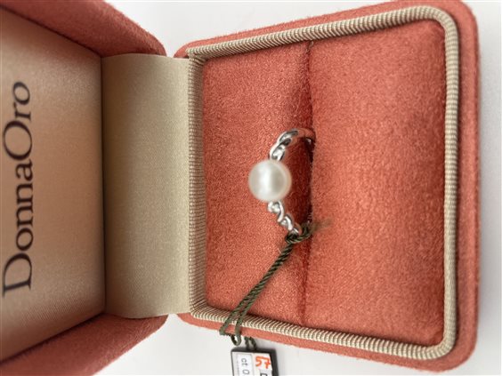 Anello Donna Oro Donna in Oro bianco Perla DPAF0535 - DPAF0535